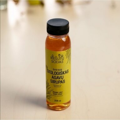 Ekologiškas agavų sirupas (šviesus), 250 ml