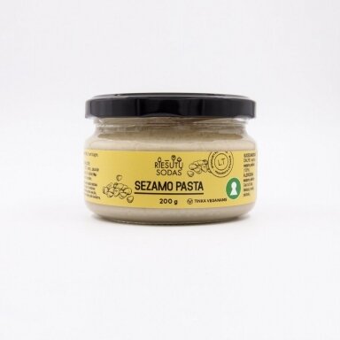 Sezamo TAHINI pasta, glotni